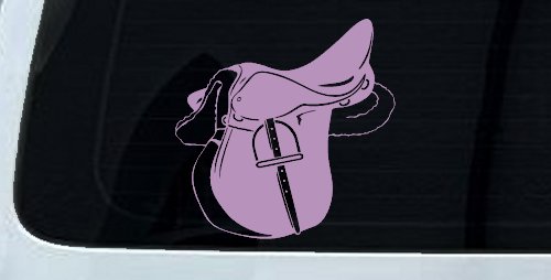 Horse Saddle Western Car or Truck Window Decal Sticker