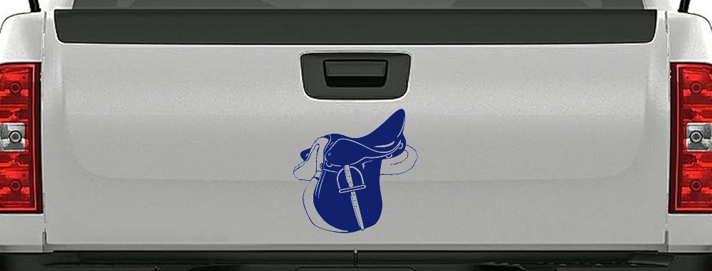 Horse Saddle Western Car or Truck Window Decal Sticker