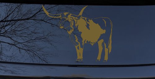 Longhorn Bull Car or Truck Window Decal Sticker