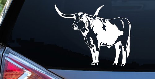 Longhorn Bull Car or Truck Window Decal Sticker