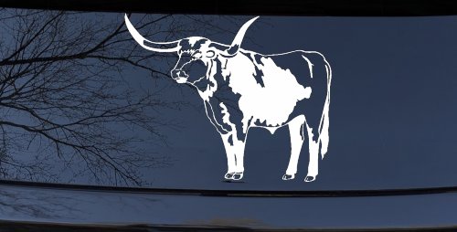 Longhorn Bull Car or Truck Window Decal Sticker