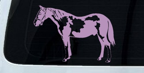 Paint Horse Car or Truck Window Decal Sticker (Lilac)