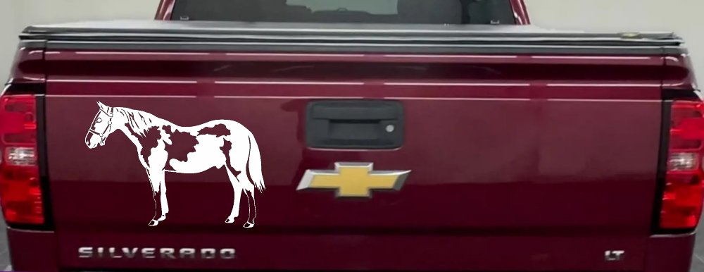 Paint Horse Car or Truck Window Decal Sticker