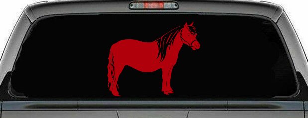 Shelton Pony Car or Truck Window Decal Sticker
