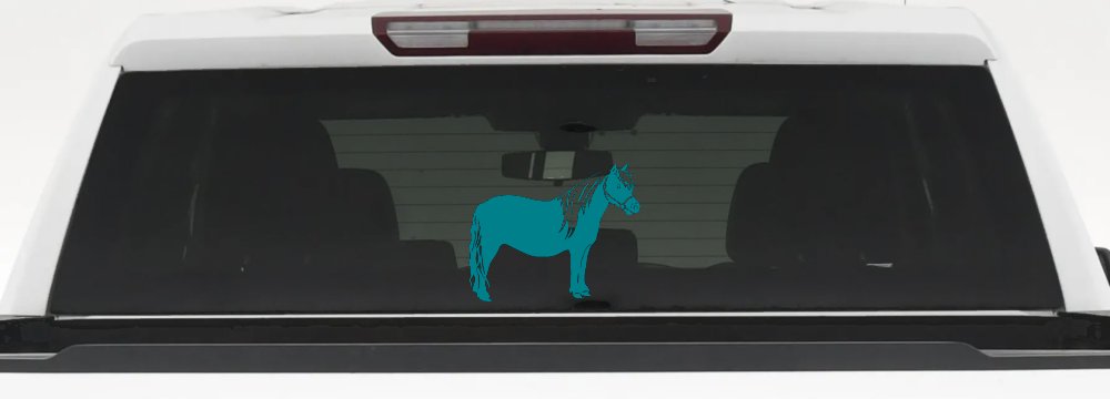 Shelton Pony Car or Truck Window Decal Sticker