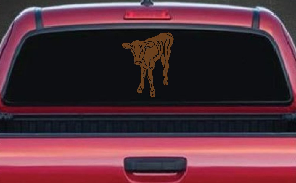 Baby Calf Car or Truck Window Decal Sticker