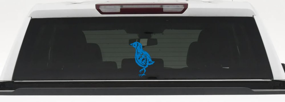 Baby Chick Car or Truck Window Decal Sticker