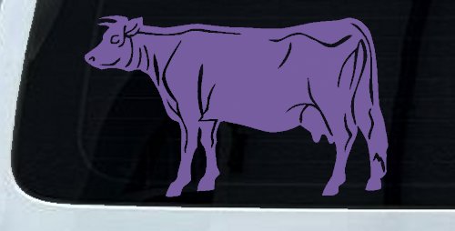 Solid Cow Car or Truck Window Decal Sticker
