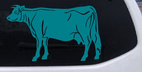Solid Cow Car or Truck Window Decal Sticker