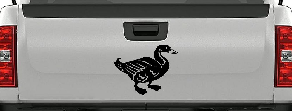 Solid Duck Car or Truck Window Decal Sticker (Black)