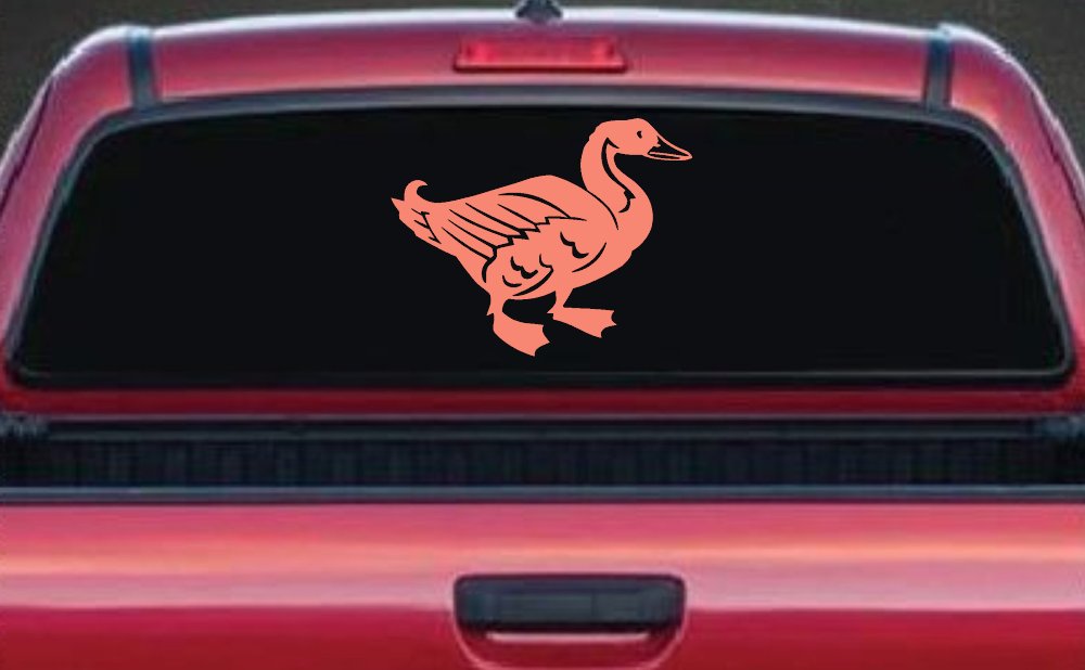 Solid Duck Car or Truck Window Decal Sticker