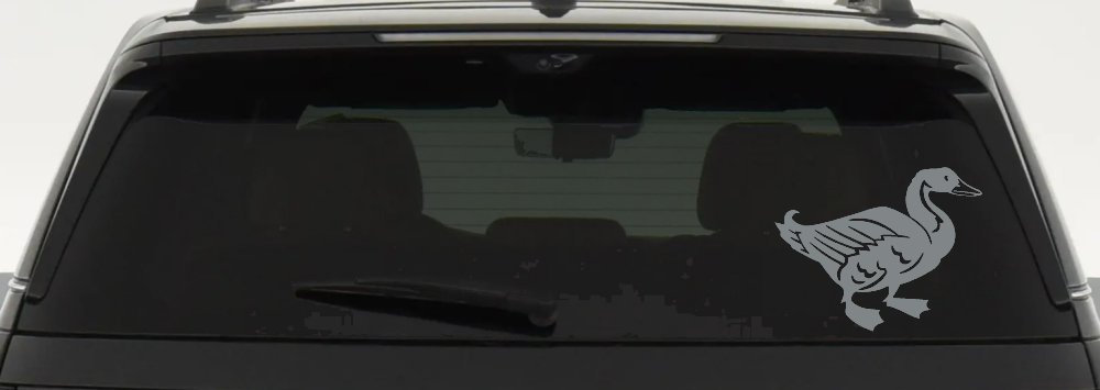 Solid Duck Car or Truck Window Decal Sticker