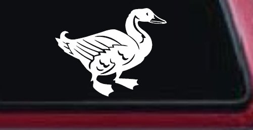 Solid Duck Car or Truck Window Decal Sticker