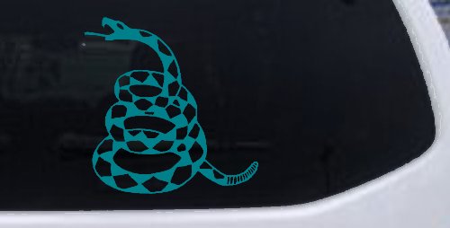 Gadsden Rattle Snake Only Car or Truck Window Decal Sticker