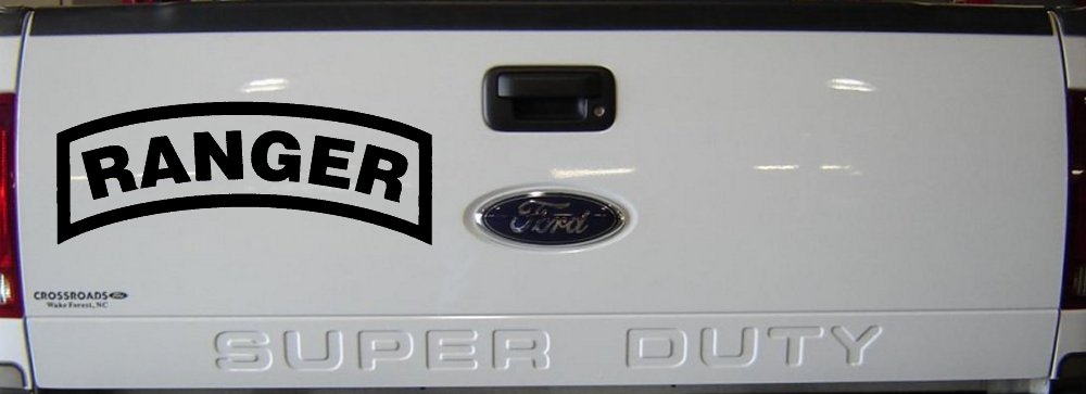 Ranger Military Car or Truck Window Decal Sticker