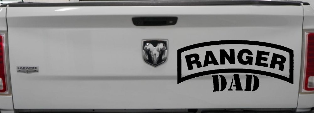 Ranger Dad Military Car or Truck Window Decal Sticker