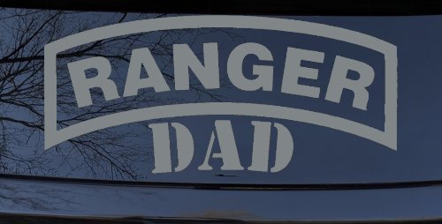 Ranger Dad Military Car or Truck Window Decal Sticker