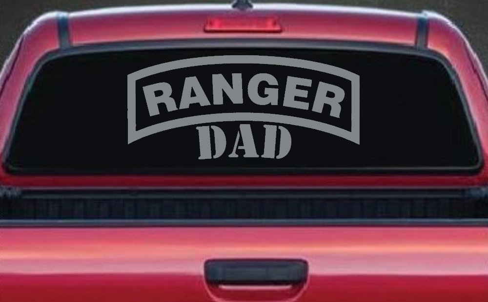 Ranger Dad Military Car or Truck Window Decal Sticker