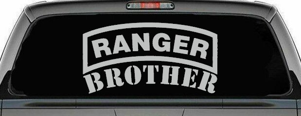 Ranger Brother Military Car or Truck Window Decal Sticker