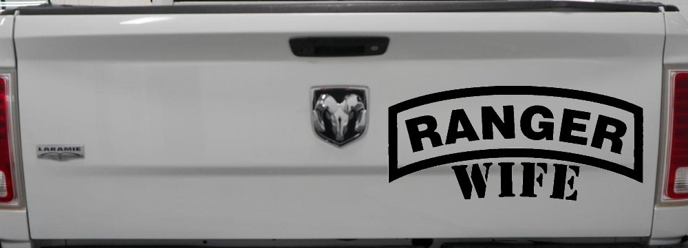 Ranger Wife Military Car or Truck Window Decal Sticker