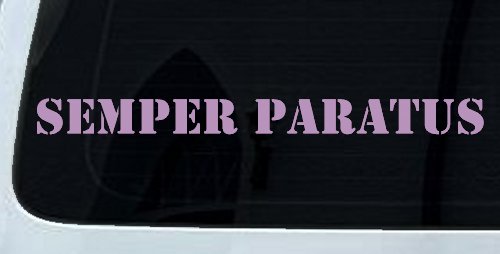 SEMPER PARATUS Military Car or Truck Window Decal Sticker