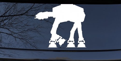 Walker AT-AT Sci Fi Car or Truck Window Decal Sticker