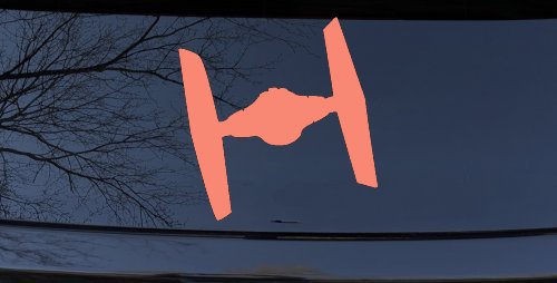 TIE Fighter Car or Truck Window Decal Sticker