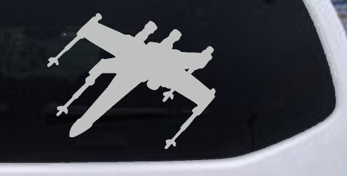 X-Wing Fighter Sci Fi Car or Truck Window Decal Sticker