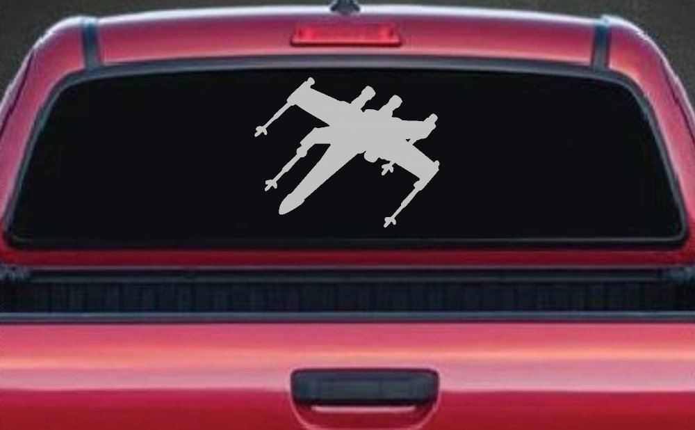 X-Wing Fighter Sci Fi Car or Truck Window Decal Sticker
