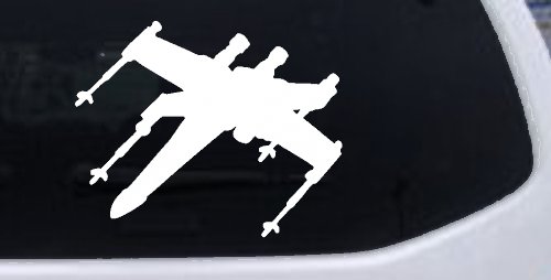 X-Wing Fighter Sci Fi Car or Truck Window Decal Sticker