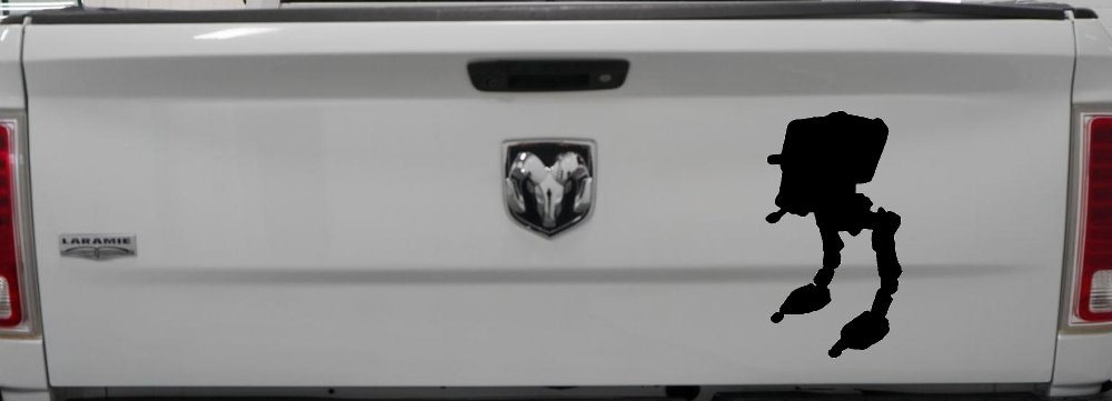 Walker AT-ST Sci Fi Car or Truck Window Decal Sticker