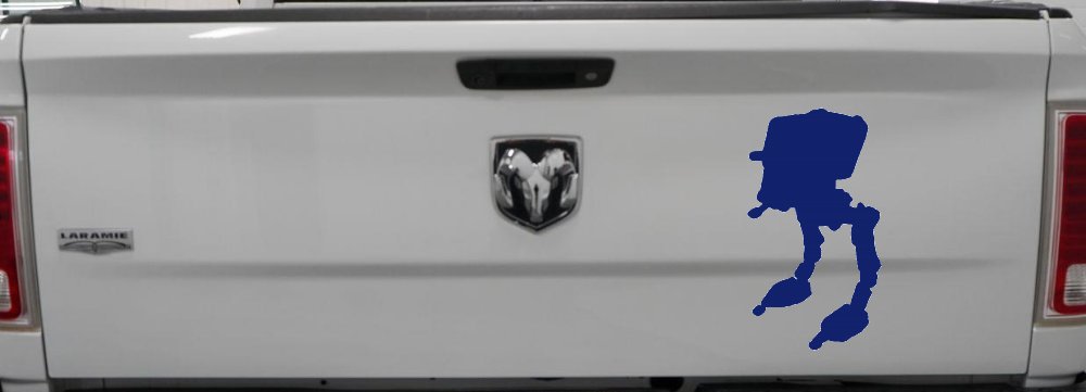 Walker AT-ST Sci Fi Car or Truck Window Decal Sticker