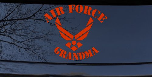 Air Force Grandma Military Car or Truck Window Decal Sticker