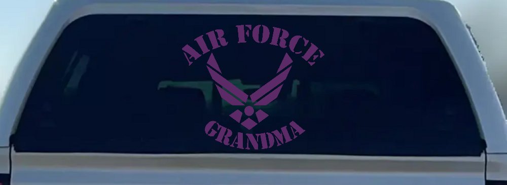 Air Force Grandma Military Car or Truck Window Decal Sticker