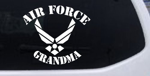 Air Force Grandma Military Car or Truck Window Decal Sticker