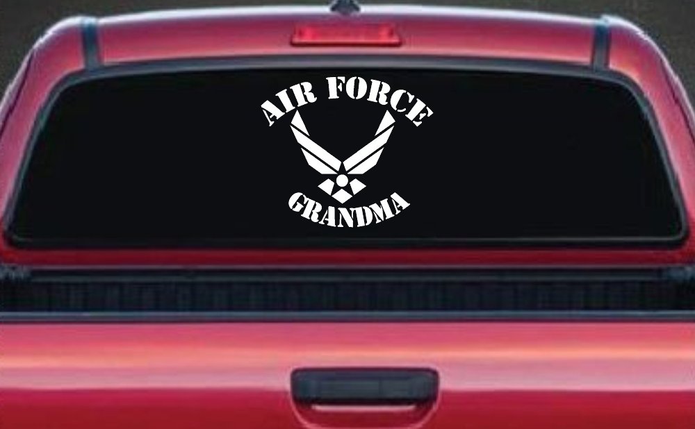 Air Force Grandma Military Car or Truck Window Decal Sticker