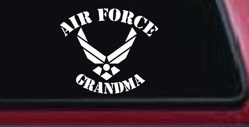 Air Force Grandma Military Car or Truck Window Decal Sticker