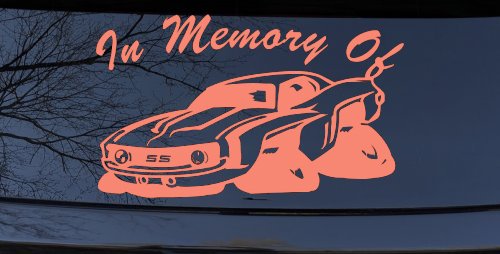 In Memory Of Camaro Car or Truck Window Decal Sticker