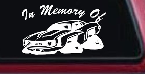 In Memory Of Camaro Car or Truck Window Decal Sticker