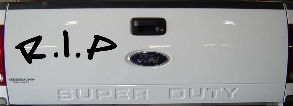 R.I.P Rest In Peace In Memory Of Car or Truck Window Decal Sticker