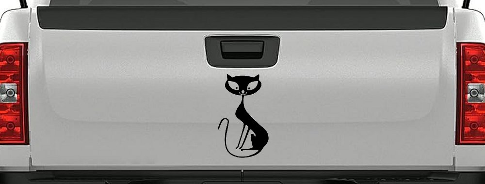 Slim Cat Car or Truck Window Decal Sticker