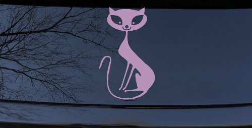 Slim Cat Car or Truck Window Decal Sticker