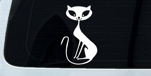 Slim Cat Car or Truck Window Decal Sticker