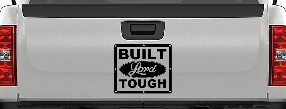 Built Lord Tough Christian Car or Truck Window Decal Sticker