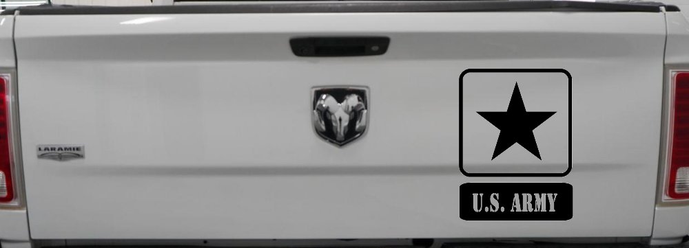 US ARMY LOGO Military Car or Truck Window Decal Sticker
