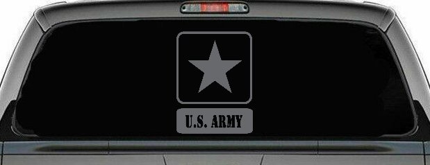 US ARMY LOGO Military Car or Truck Window Decal Sticker
