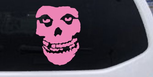 Crimson Ghost Skull Car or Truck Window Decal Sticker