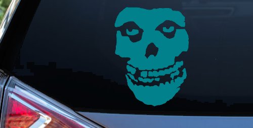 Crimson Ghost Skull Car or Truck Window Decal Sticker