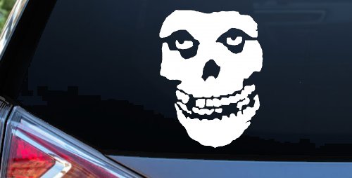 Crimson Ghost Skull Car or Truck Window Decal Sticker