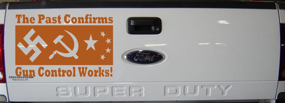 Gun Control Works Anti Gun Control 2nd Amendment Car or Truck Window Vinyl Decal Sticker (Nut Brown)